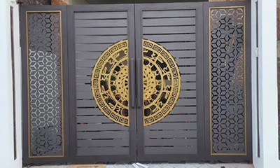 Thiết kế thi công cổng cửa sắt
